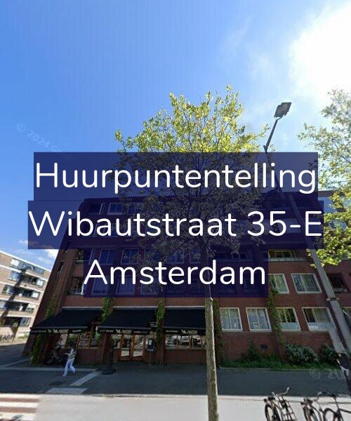 Foto gevel Huurpuntentelling voor Wibautstraat 35-E, Amsterdam