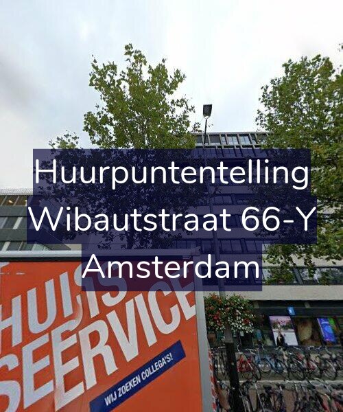 Foto gevel Huurpuntentelling voor Wibautstraat 66-Y, Amsterdam