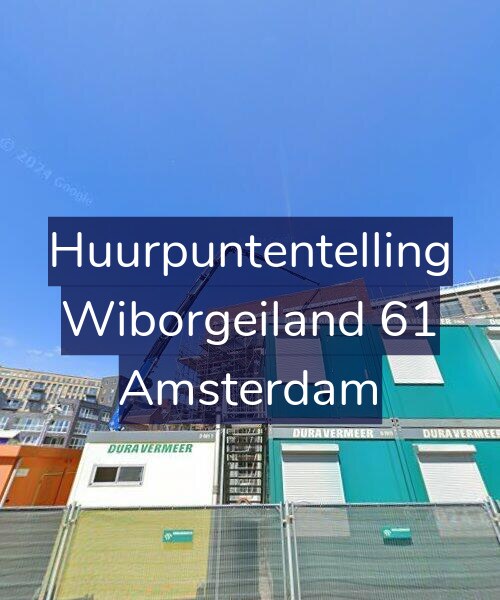 Foto gevel Huurpuntentelling voor Wiborgeiland 61, Amsterdam
