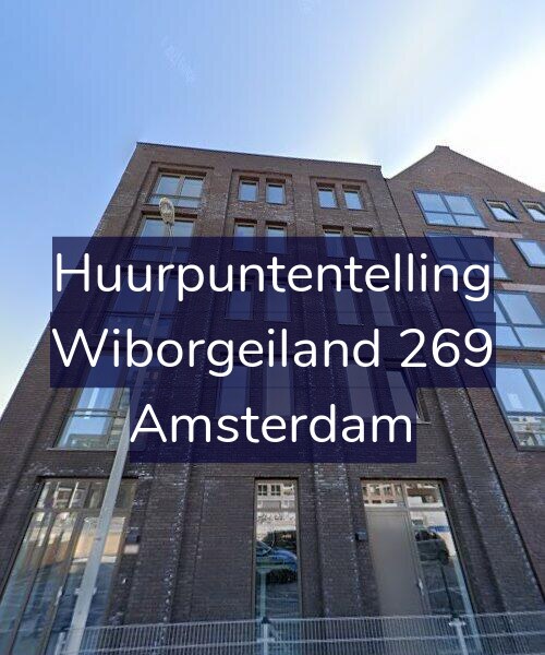 Foto gevel Huurpuntentelling voor Wiborgeiland 269, Amsterdam