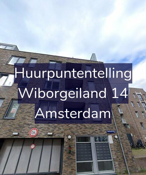 Foto gevel Huurpuntentelling voor Wiborgeiland 14, Amsterdam