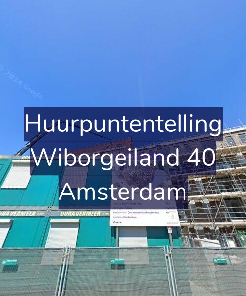 Foto gevel Huurpuntentelling voor Wiborgeiland 40, Amsterdam