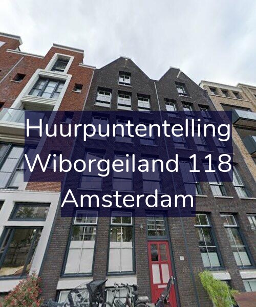 Foto gevel Huurpuntentelling voor Wiborgeiland 118, Amsterdam