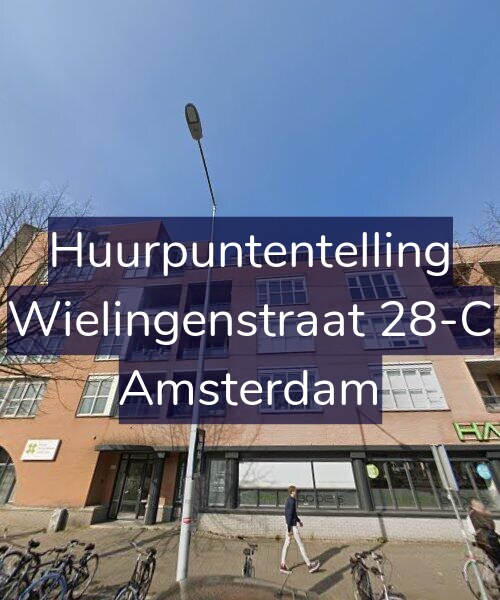 Foto gevel Huurpuntentelling voor Wielingenstraat 28-C, Amsterdam
