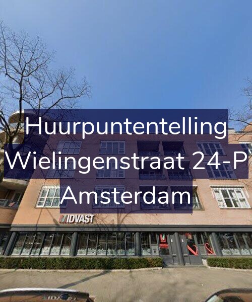 Foto gevel Huurpuntentelling voor Wielingenstraat 24-P, Amsterdam