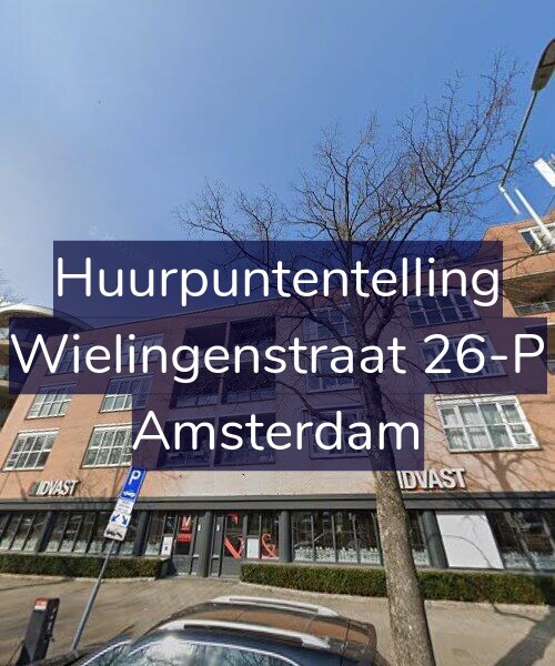 Foto gevel Huurpuntentelling voor Wielingenstraat 26-P, Amsterdam
