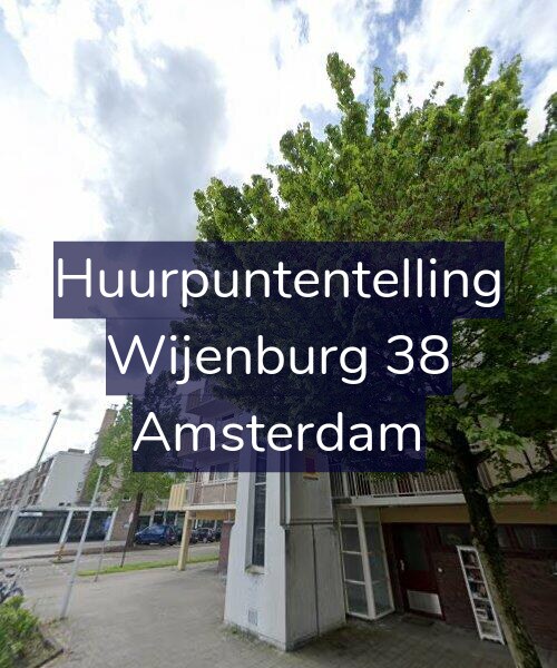Foto gevel Huurpuntentelling voor Wijenburg 38, Amsterdam
