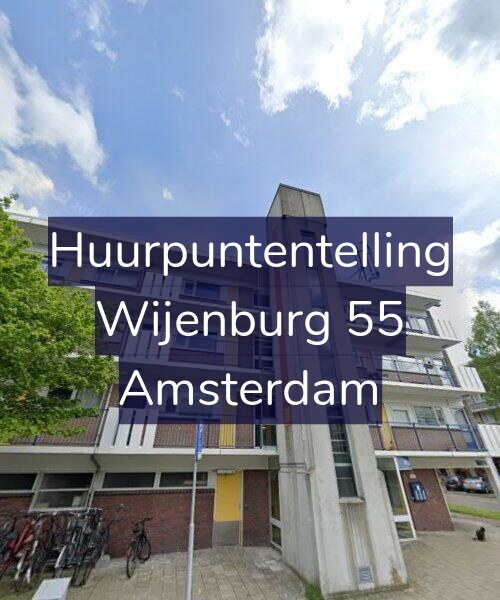Foto gevel Huurpuntentelling voor Wijenburg 55, Amsterdam