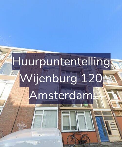 Foto gevel Huurpuntentelling voor Wijenburg 120, Amsterdam