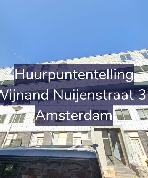 Foto gevel Huurpuntentelling voor Wijnand Nuijenstraat 31, Amsterdam