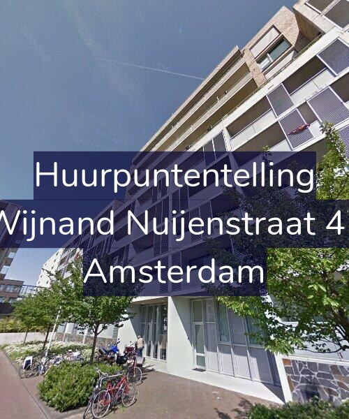 Foto gevel Huurpuntentelling voor Wijnand Nuijenstraat 47, Amsterdam