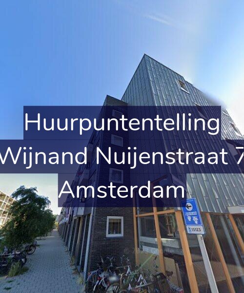 Foto gevel Huurpuntentelling voor Wijnand Nuijenstraat 7, Amsterdam