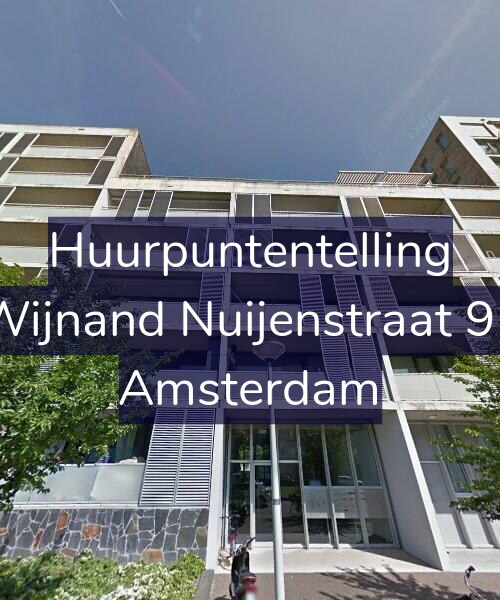 Foto gevel Huurpuntentelling voor Wijnand Nuijenstraat 91, Amsterdam
