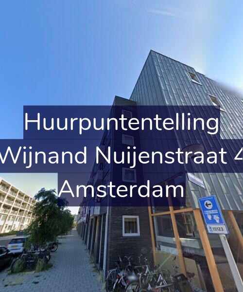 Foto gevel Huurpuntentelling voor Wijnand Nuijenstraat 4, Amsterdam
