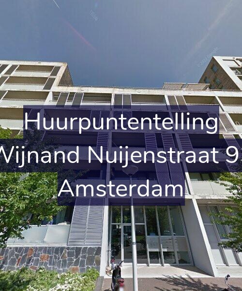 Foto gevel Huurpuntentelling voor Wijnand Nuijenstraat 93, Amsterdam