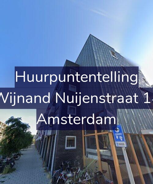 Foto gevel Huurpuntentelling voor Wijnand Nuijenstraat 14, Amsterdam