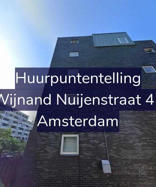 Foto gevel Huurpuntentelling voor Wijnand Nuijenstraat 41, Amsterdam