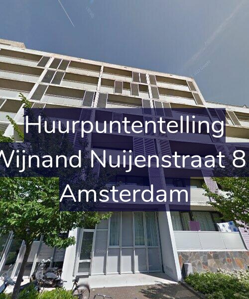 Foto gevel Huurpuntentelling voor Wijnand Nuijenstraat 85, Amsterdam