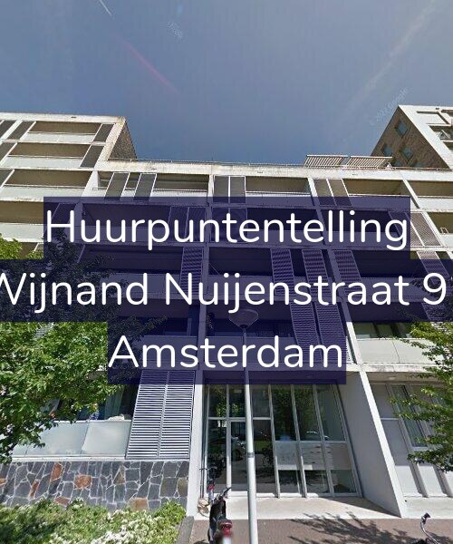 Foto gevel Huurpuntentelling voor Wijnand Nuijenstraat 92, Amsterdam