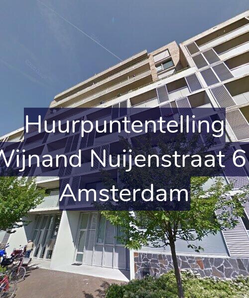 Foto gevel Huurpuntentelling voor Wijnand Nuijenstraat 65, Amsterdam