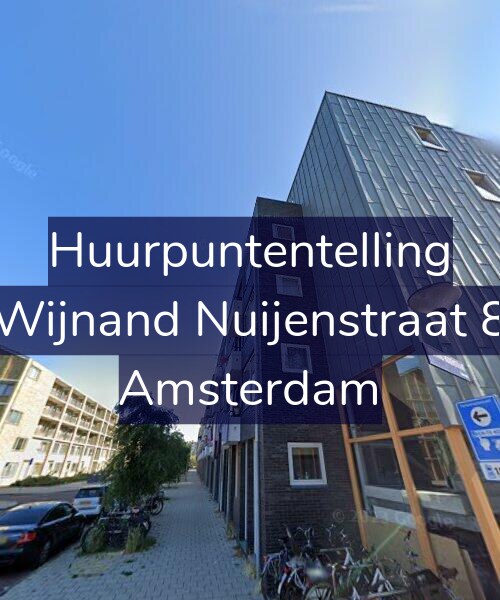 Foto gevel Huurpuntentelling voor Wijnand Nuijenstraat 8, Amsterdam