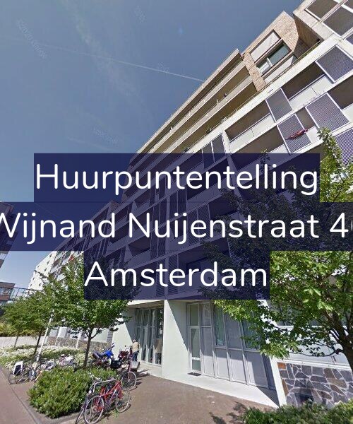 Foto gevel Huurpuntentelling voor Wijnand Nuijenstraat 46, Amsterdam