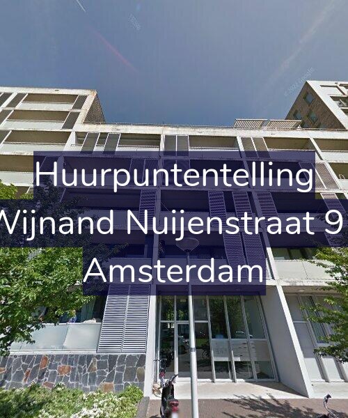Foto gevel Huurpuntentelling voor Wijnand Nuijenstraat 95, Amsterdam