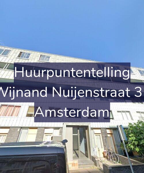 Foto gevel Huurpuntentelling voor Wijnand Nuijenstraat 35, Amsterdam