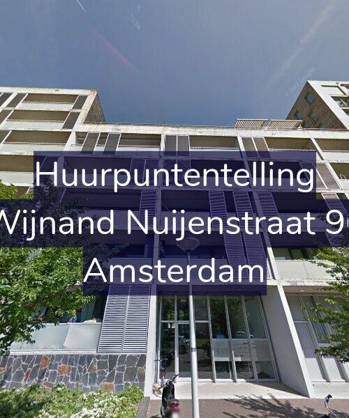 Foto gevel Huurpuntentelling voor Wijnand Nuijenstraat 96, Amsterdam