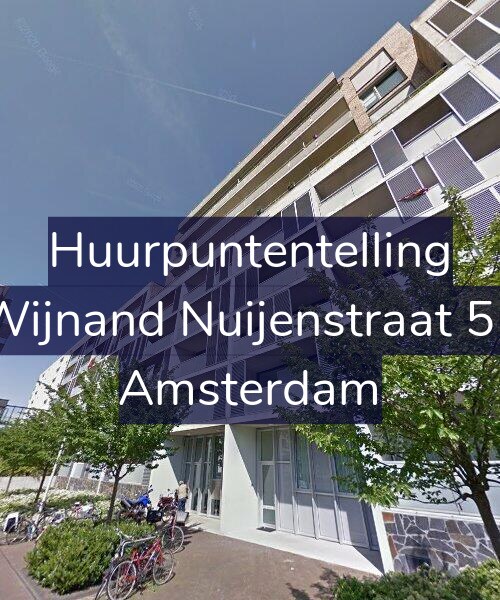 Foto gevel Huurpuntentelling voor Wijnand Nuijenstraat 55, Amsterdam