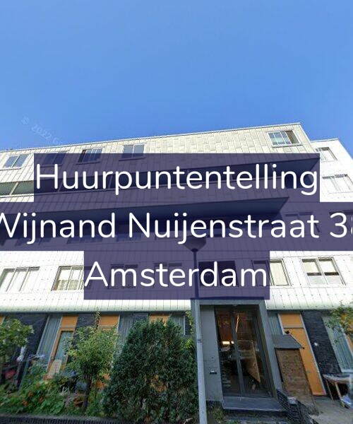 Foto gevel Huurpuntentelling voor Wijnand Nuijenstraat 38, Amsterdam