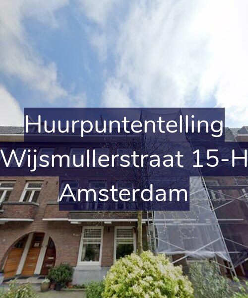 Foto gevel Huurpuntentelling voor Wijsmullerstraat 15-H, Amsterdam