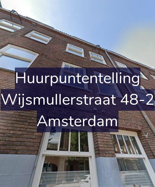 Foto gevel Huurpuntentelling voor Wijsmullerstraat 48-2, Amsterdam