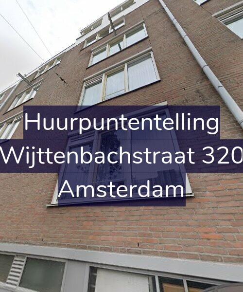 Foto gevel Huurpuntentelling voor Wijttenbachstraat 320, Amsterdam