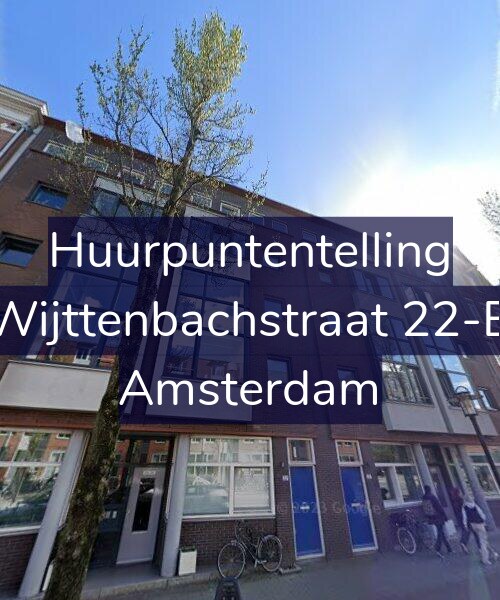 Foto gevel Huurpuntentelling voor Wijttenbachstraat 22-B, Amsterdam