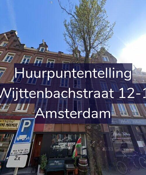 Foto gevel Huurpuntentelling voor Wijttenbachstraat 12-1, Amsterdam