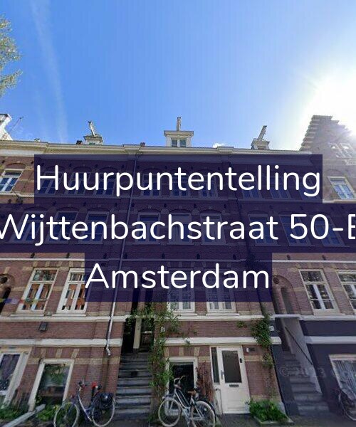 Foto gevel Huurpuntentelling voor Wijttenbachstraat 50-E, Amsterdam