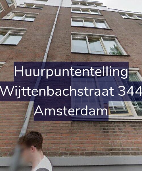 Foto gevel Huurpuntentelling voor Wijttenbachstraat 344, Amsterdam