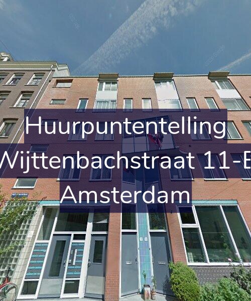 Foto gevel Huurpuntentelling voor Wijttenbachstraat 11-B, Amsterdam