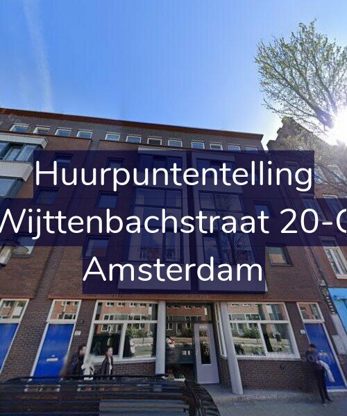 Foto gevel Huurpuntentelling voor Wijttenbachstraat 20-C, Amsterdam
