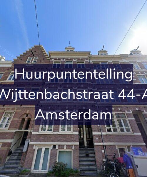 Foto gevel Huurpuntentelling voor Wijttenbachstraat 44-A, Amsterdam