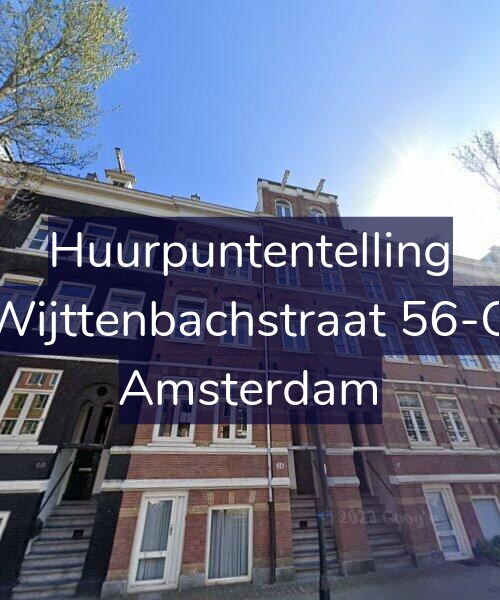 Foto gevel Huurpuntentelling voor Wijttenbachstraat 56-O, Amsterdam