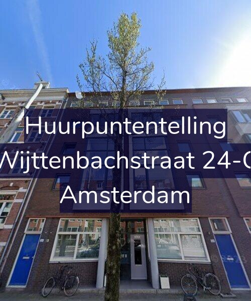 Foto gevel Huurpuntentelling voor Wijttenbachstraat 24-C, Amsterdam
