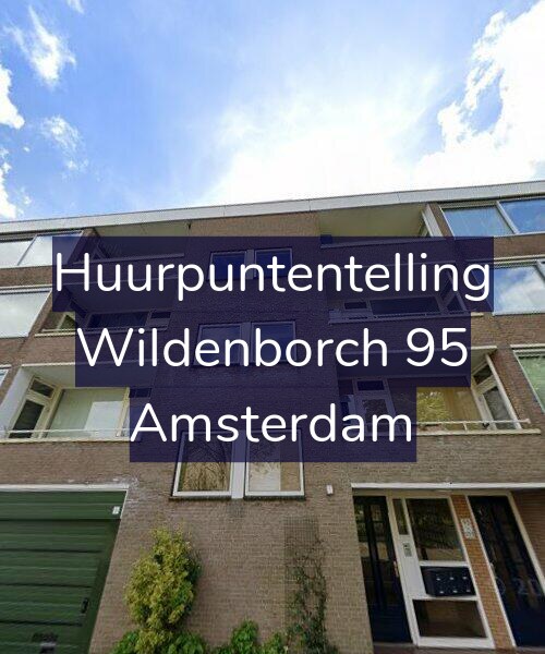 Foto gevel Huurpuntentelling voor Wildenborch 95, Amsterdam