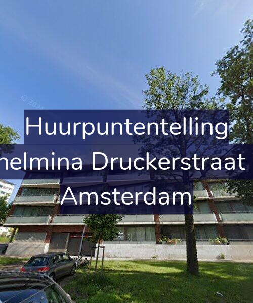 Foto gevel Huurpuntentelling voor Wilhelmina Druckerstraat 144, Amsterdam