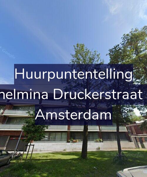 Foto gevel Huurpuntentelling voor Wilhelmina Druckerstraat 146, Amsterdam