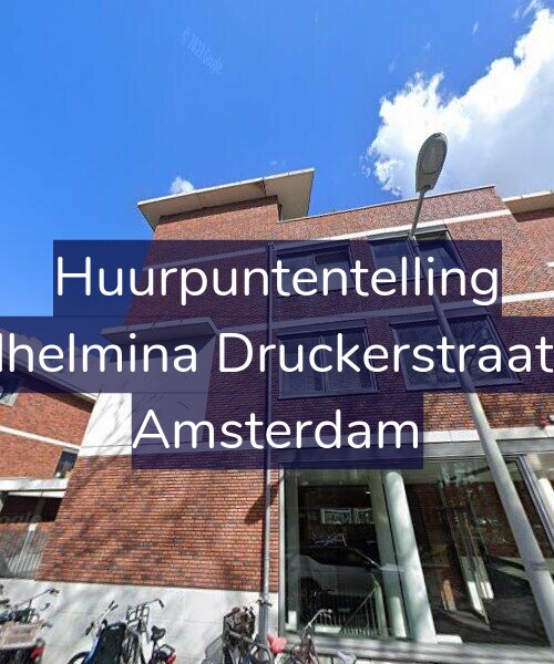 Foto gevel Huurpuntentelling voor Wilhelmina Druckerstraat 90, Amsterdam