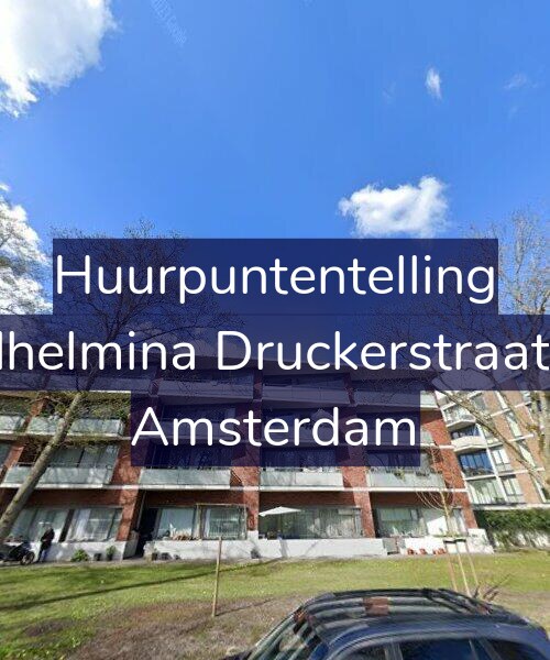 Foto gevel Huurpuntentelling voor Wilhelmina Druckerstraat 42, Amsterdam