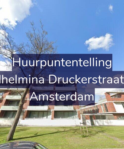 Foto gevel Huurpuntentelling voor Wilhelmina Druckerstraat 78, Amsterdam