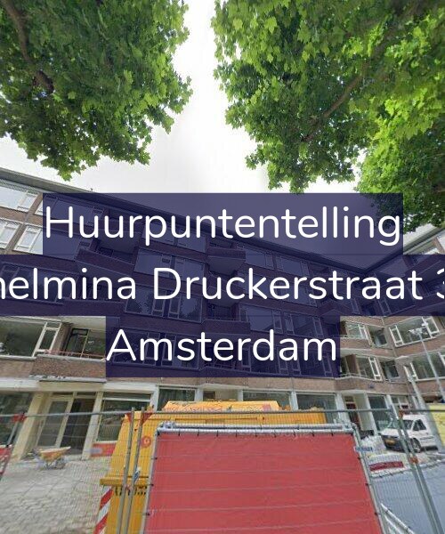 Foto gevel Huurpuntentelling voor Wilhelmina Druckerstraat 31-1, Amsterdam